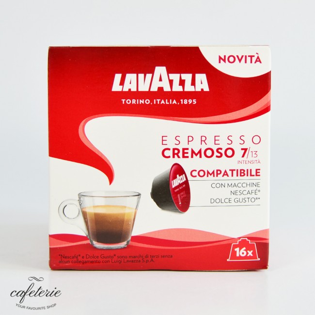 Capsule Lavazza Espresso Cremoso, 16 buc, compatibile Dolce Gusto