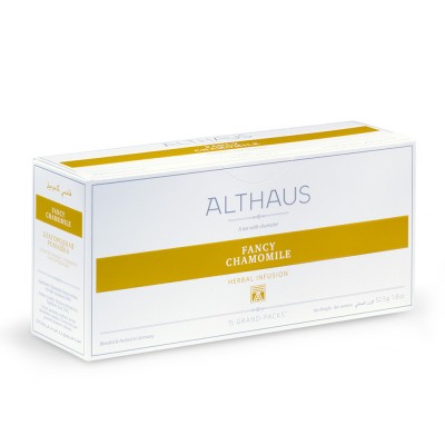 Ceai Musetel Althaus Grand Pack Fancy Chamomile 15 plicuri Ceai Musetel Althaus Grand Pack Fancy Chamomile 15 plicuri