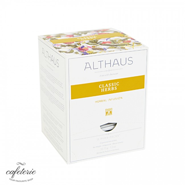 Ceai piramida Althaus, Classic Herbs, Pyra Pack Ceai piramida Althaus, Classic Herbs, Pyra Pack