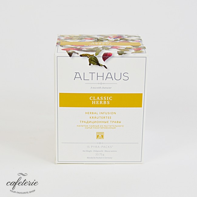 Ceai piramida Althaus, Classic Herbs, Pyra Pack Ceai piramida Althaus, Classic Herbs, Pyra Pack