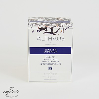 Ceai Negru Althaus Pyra Pack English Breakfast St.Andrews 15 piramide Ceai Negru Althaus Pyra Pack English Breakfast St.Andrews 15 piramide