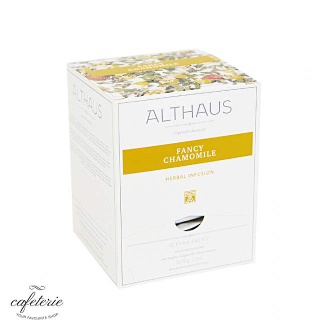 Ceai piramida Althaus, Fancy Chamomile, Pyra Pack