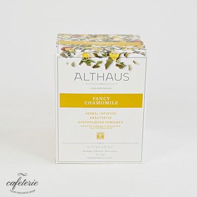 Ceai de Musetel Althaus Pyra Pack Fancy Chamomile (15 piramide x 2.25 gr) Ceai de Musetel Althaus Pyra Pack Fancy Chamomile (15 piramide x 2.25 gr)