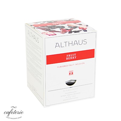 Ceai Althaus Red Fruit Flash 15 piramide Ceai Althaus Red Fruit Flash 15 piramide