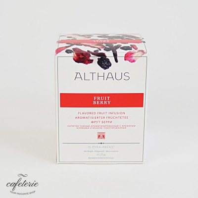 Ceai Althaus Red Fruit Flash 15 piramide Ceai Althaus Red Fruit Flash 15 piramide