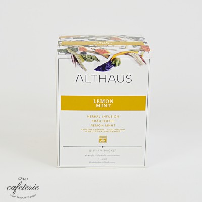 Ceai Althaus Pyra Pack Lemon Mint 15 piramide Ceai Althaus Pyra Pack Lemon Mint 15 piramide