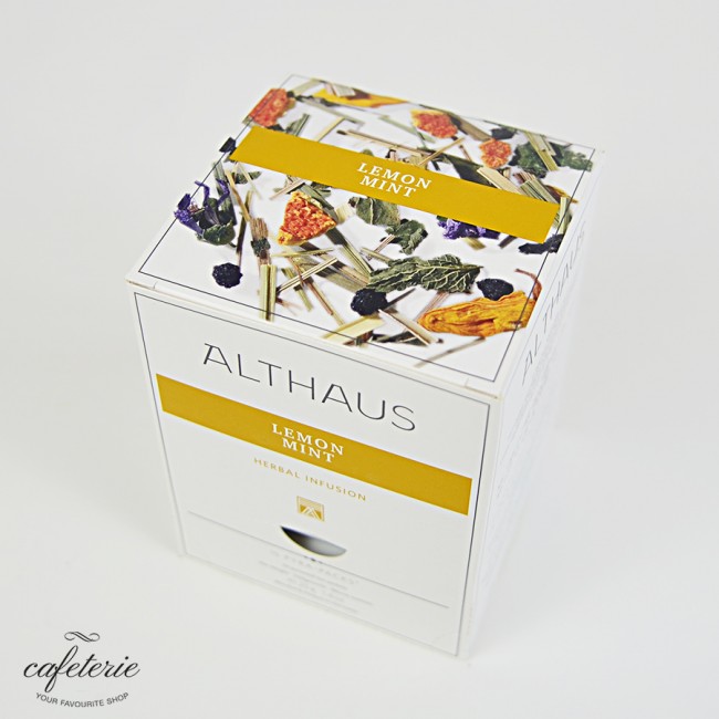 Ceai piramida Althaus, Lemon Mint, Pyra Pack