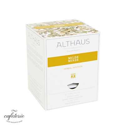 Ceai de Menta Althaus Pyra Pack Smooth Mint 15 piramide Ceai de Menta Althaus Pyra Pack Smooth Mint 15 piramide
