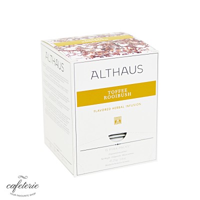 Ceai Althaus Rooibos Pyra Pack Vanilla Toffee 15 piramide Ceai Althaus Rooibos Pyra Pack Vanilla Toffee 15 piramide
