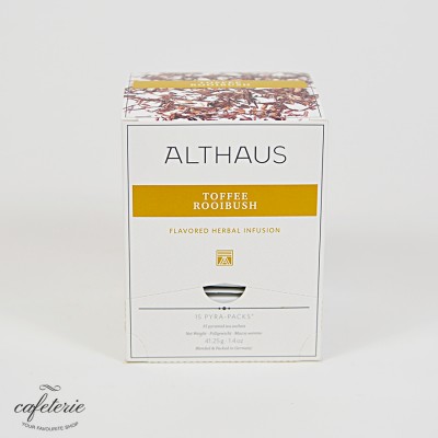 Ceai Althaus Rooibos Pyra Pack Vanilla Toffee 15 piramide Ceai Althaus Rooibos Pyra Pack Vanilla Toffee 15 piramide