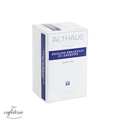 Ceai Negru Althaus Deli Pack English Breakfast St.Andrews 20 plicuri  Ceai Negru Althaus Deli Pack English Breakfast St.Andrews 20 plicuri