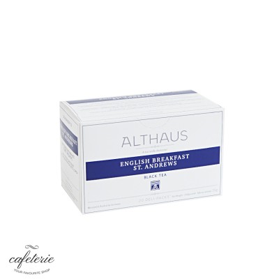 Ceai Negru Althaus Deli Pack English Breakfast St.Andrews 20 plicuri  Ceai Negru Althaus Deli Pack English Breakfast St.Andrews 20 plicuri