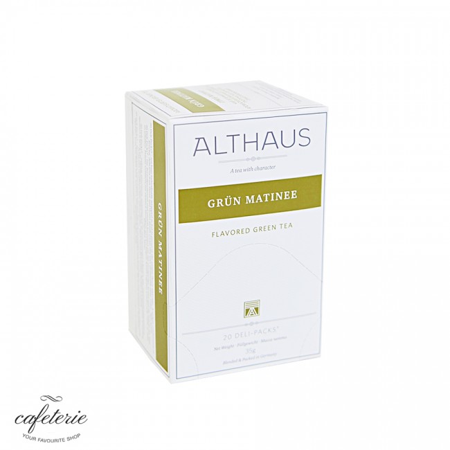 Ceai plic Althaus, Grun Matinee, Deli packs Ceai plic Althaus, Grun Matinee, Deli packs
