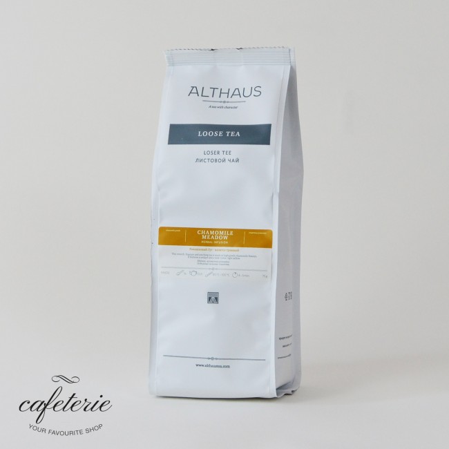 Loose tea, Chamomile Meadow, ceai vrac Althaus 75 grame Loose tea, Chamomile Meadow, ceai vrac Althaus 75 grame