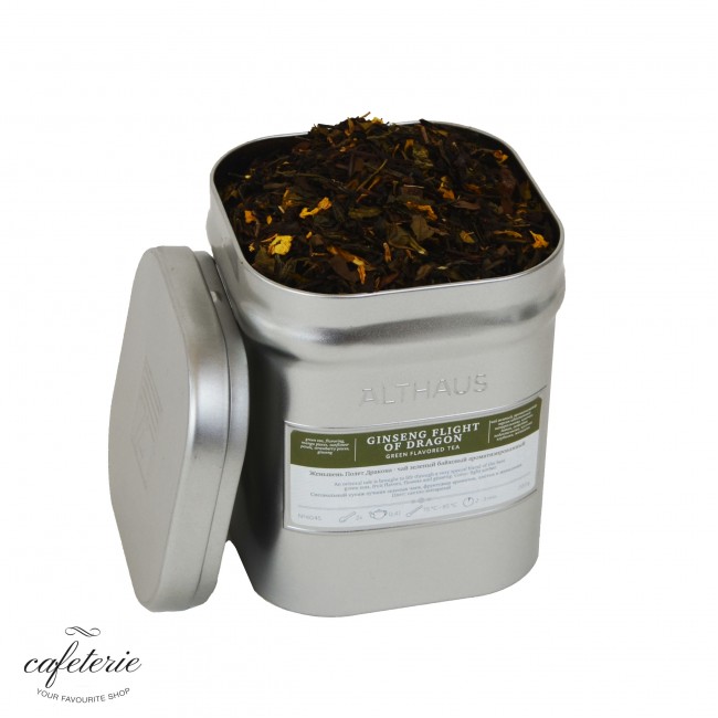 Loose tea, Ginseng Flight of Dragon, ceai vrac Althaus, 200 gr. Loose tea, Ginseng Flight of Dragon, ceai vrac Althaus, 200 gr.