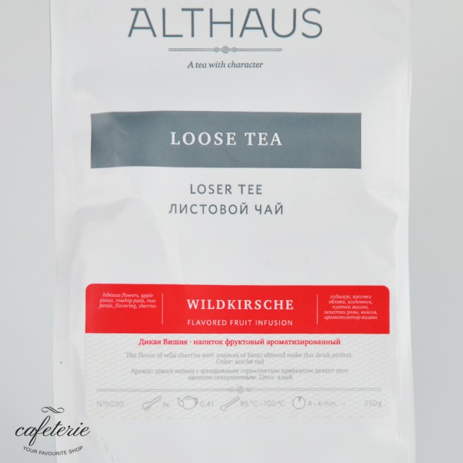 Wild Cherry, ceai vrac Althaus 250 gr Wild Cherry, ceai vrac Althaus 250 gr