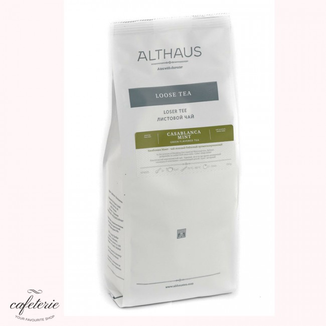 Loose tea, Casablanca Mint, ceai vrac Althaus Loose tea, Casablanca Mint, ceai vrac Althaus