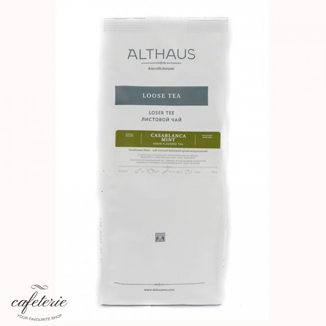 Loose tea, Casablanca Mint, ceai vrac Althaus Loose tea, Casablanca Mint, ceai vrac Althaus