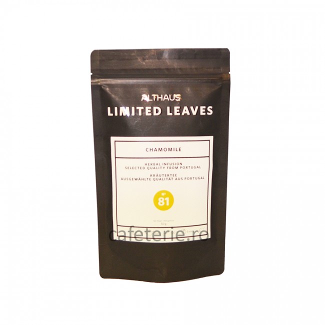 Loose tea, Chamomile, ceai vrac Althaus Limited Leaves, 50g Loose tea, Chamomile, ceai vrac Althaus Limited Leaves, 50g