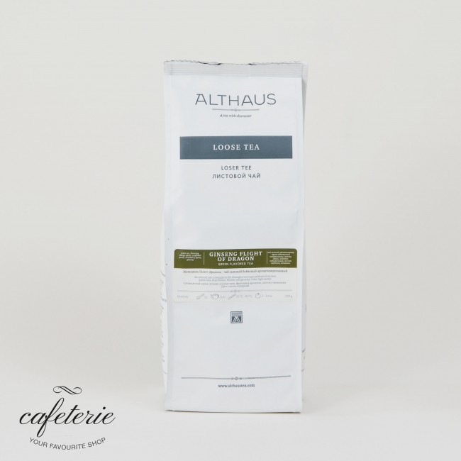 Loose tea, Ginseng Flight of Dragon, ceai vrac Althaus, 200 gr. Loose tea, Ginseng Flight of Dragon, ceai vrac Althaus, 200 gr.