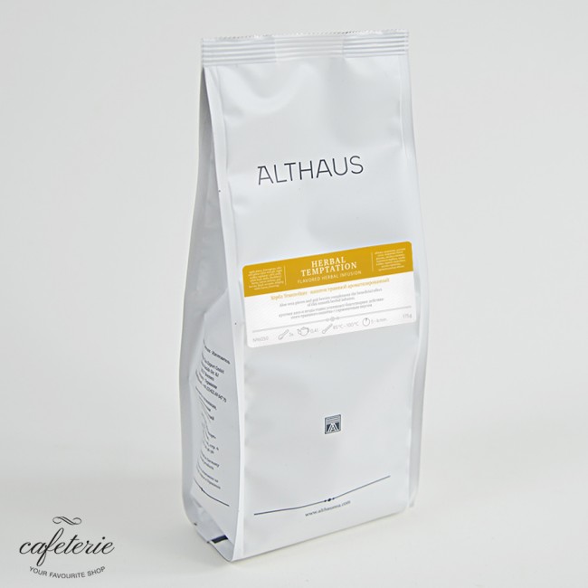 Loose tea, Herbal Temptation, ceai vrac Althaus, 175 grame Loose tea, Herbal Temptation, ceai vrac Althaus, 175 grame
