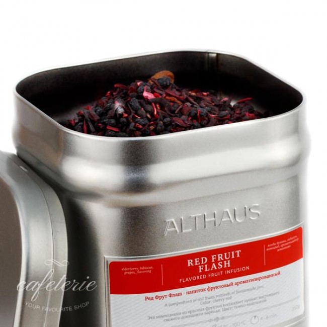 Loose tea, Red Fruit Flash, ceai vrac Althaus Loose tea, Red Fruit Flash, ceai vrac Althaus
