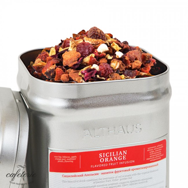 Sicilian Orange, ceai vrac Althaus 250 gr Sicilian Orange, ceai vrac Althaus 250 gr
