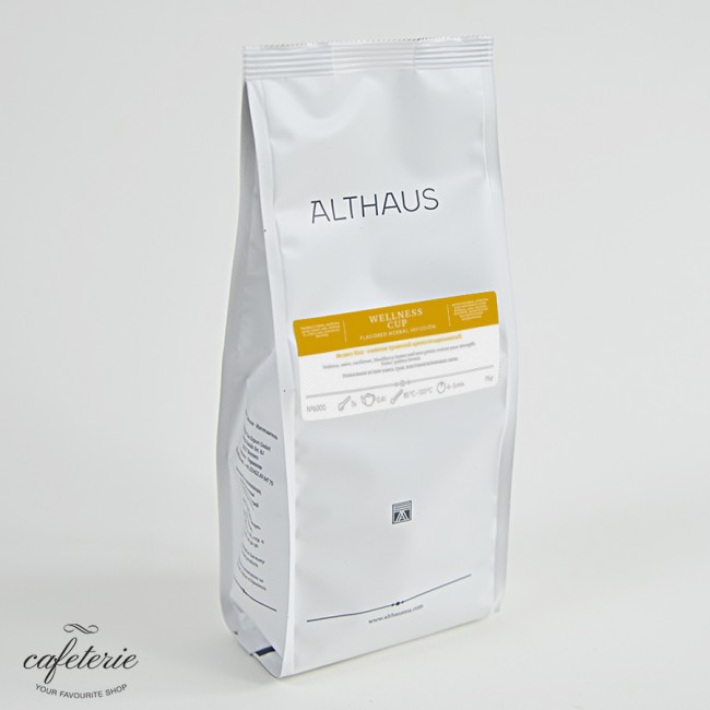 Loose tea, Wellness Cup, ceai vrac Althaus, 75 grame Loose tea, Wellness Cup, ceai vrac Althaus, 75 grame