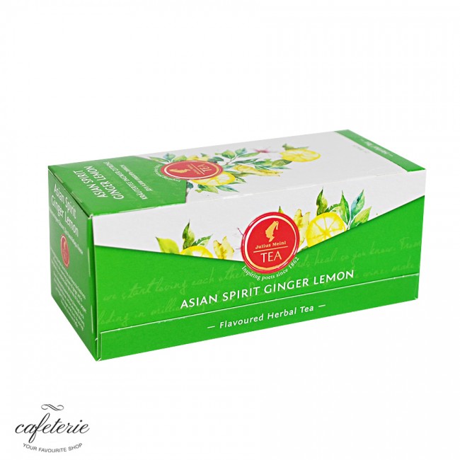 Asian Spirit Ginger Lemon, ceai Julius Meinl, 25 plicuri