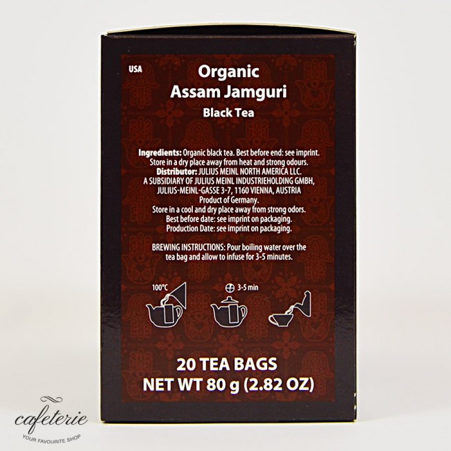 Assam Jamguri, ceai organic Julius Meinl, big bag Assam Jamguri, ceai organic Julius Meinl, big bag