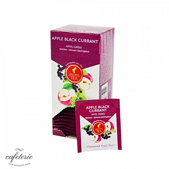 Apple Black Currant, ceai Julius Meinl, 25 plicuri Apple Black Currant, ceai Julius Meinl, 25 plicuri