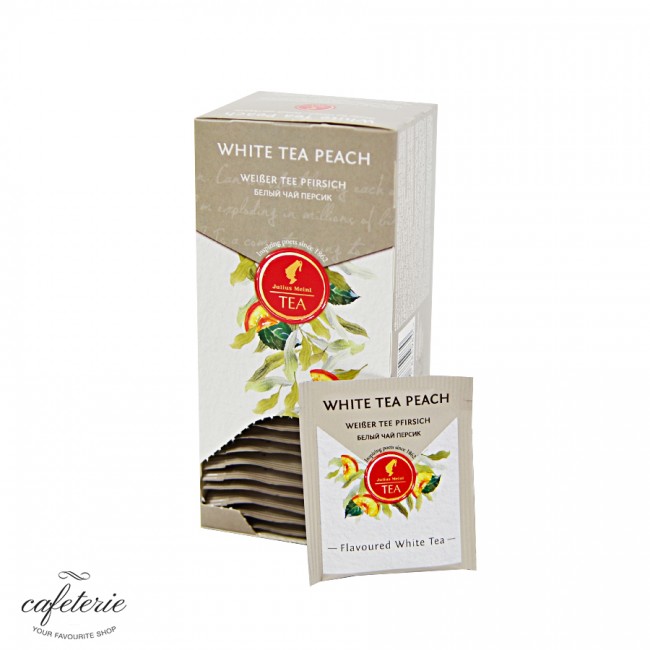 White Tea Peach, ceai Julius Meinl, 25 plicuri