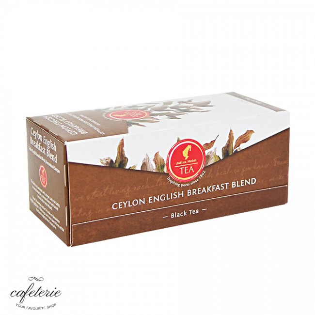 Ceylon Organic English Breakfast Blend, ceai Julius Meinl, 25 plicuri