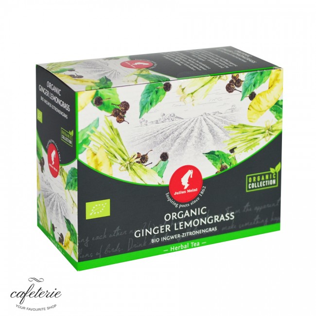 Ginger Lemongrass, ceai organic Julius Meinl, big bag