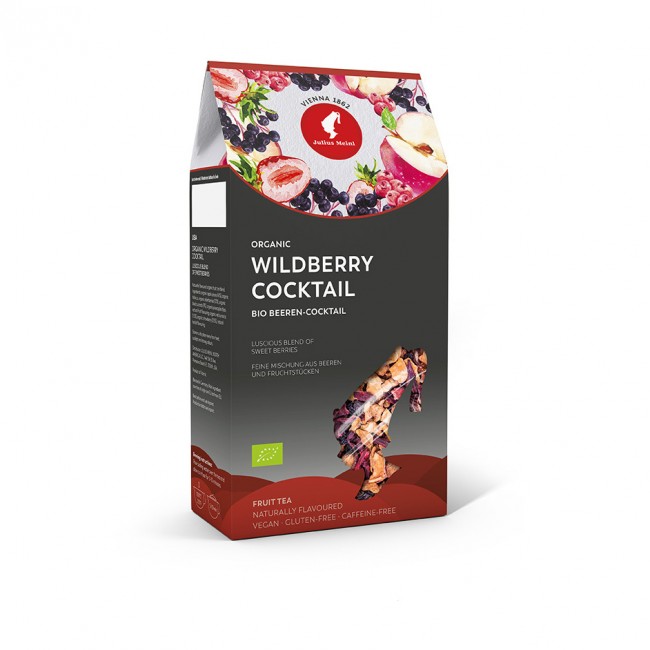 WildBerry Cocktail bio , ceai vrac Julius Meinl, 250 grame