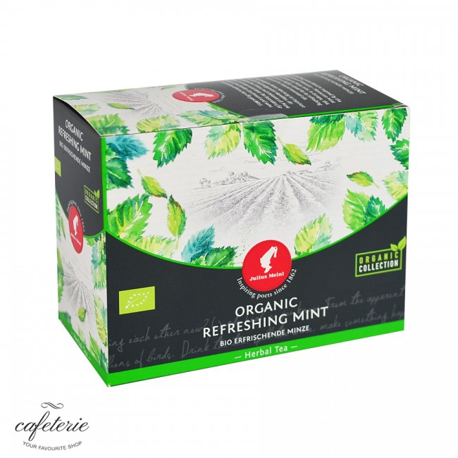 Refreshing Mint,  ceai organic Julius Meinl, big bag