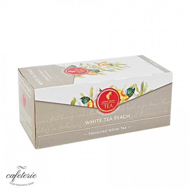 White Tea Peach, ceai Julius Meinl, 25 plicuri