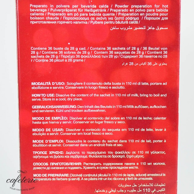 Cioccolata calda cu portocala si scortisoara Cioconat, cutie 36 plicuri Cioccolata calda cu portocala si scortisoara Cioconat, cutie 36 plicuri