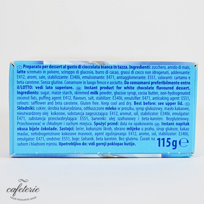 Ciocolata calda alba Ristora, cutie 5 plicuri