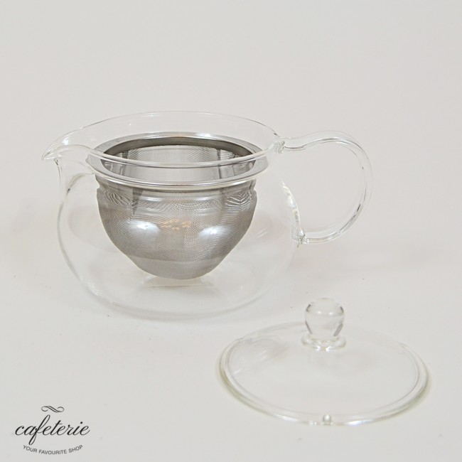 Hario, ceainic din sticla termorezistenta, 450 ml Hario, ceainic din sticla termorezistenta, 450 ml