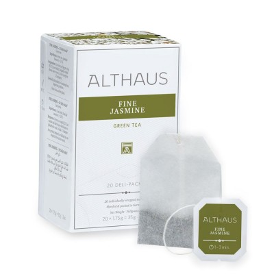 Ceai Verde Althaus Deli Pack Fine Jasmine 20 plicuri Ceai Verde Althaus Deli Pack Fine Jasmine 20 plicuri