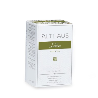 Ceai Verde Althaus Deli Pack Fine Jasmine 20 plicuri Ceai Verde Althaus Deli Pack Fine Jasmine 20 plicuri