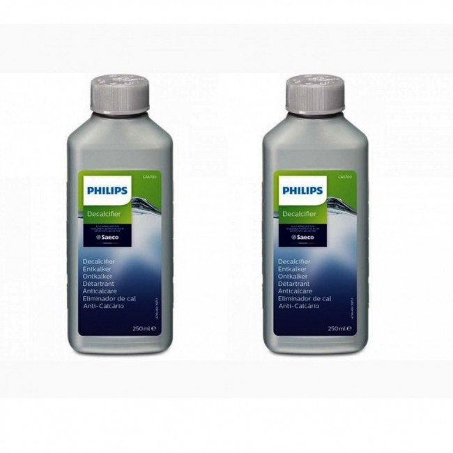 Doua solutii de decalcifiat 250 ml Philips Saeco Doua solutii de decalcifiat 250 ml Philips Saeco