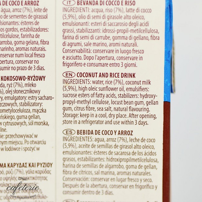 Lapte vegetal pentru cafea - Cocos, Orasi 1L Lapte vegetal pentru cafea - Cocos, Orasi 1L