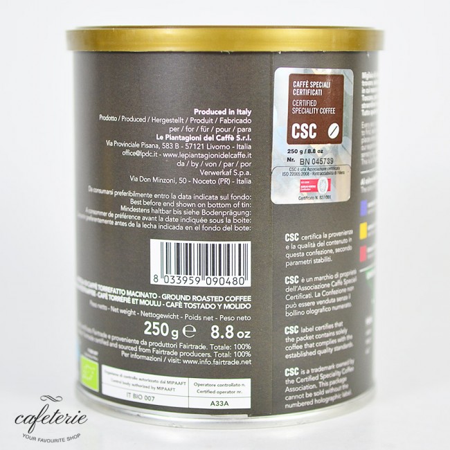 Alto Palomar, cafea macinata Le piantagioni del caffe, 250gr Alto Palomar, cafea macinata Le piantagioni del caffe, 250gr