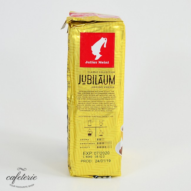Jubilaum, cafea macinata Julius Meinl, 500 gr Jubilaum, cafea macinata Julius Meinl, 500 gr