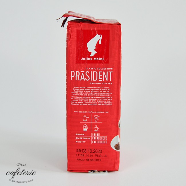 Prasident, cafea macinata Julius Meinl, 500 gr Prasident, cafea macinata Julius Meinl, 500 gr