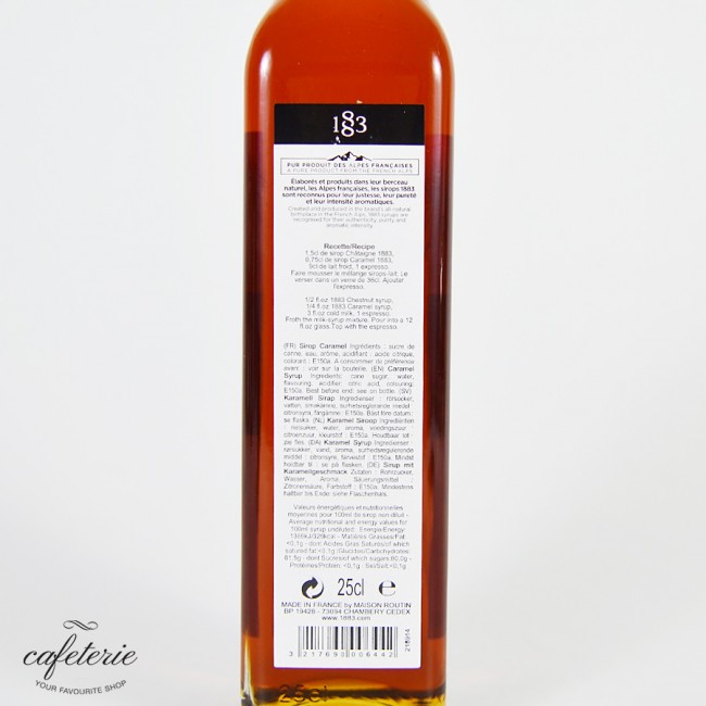 Sirop 1883 Caramel, 250ml