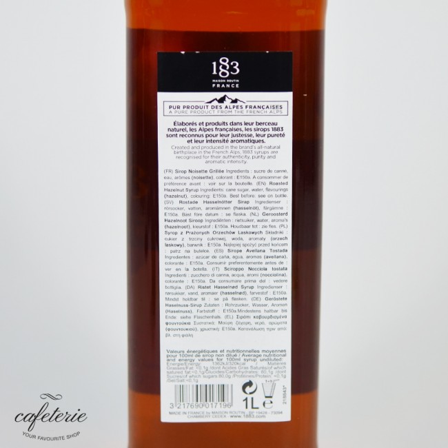 Sirop 1883 Alune de padure prajite, 1L