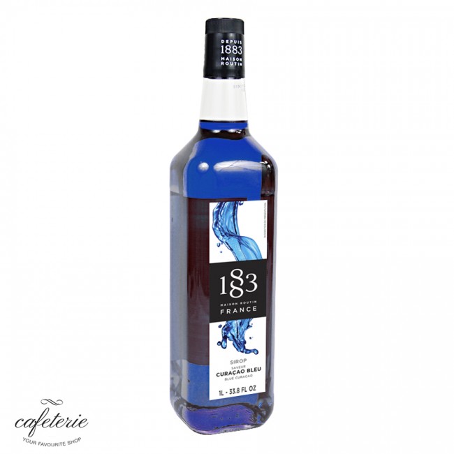 Sirop 1883 Blue Curacao, 1L